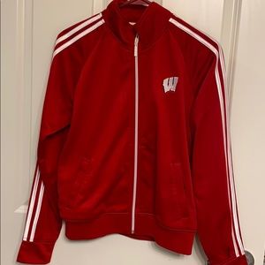 Wisconsin Adidas Full Zip